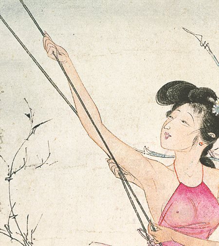 壶关-胡也佛的仕女画和最知名的金瓶梅秘戏图